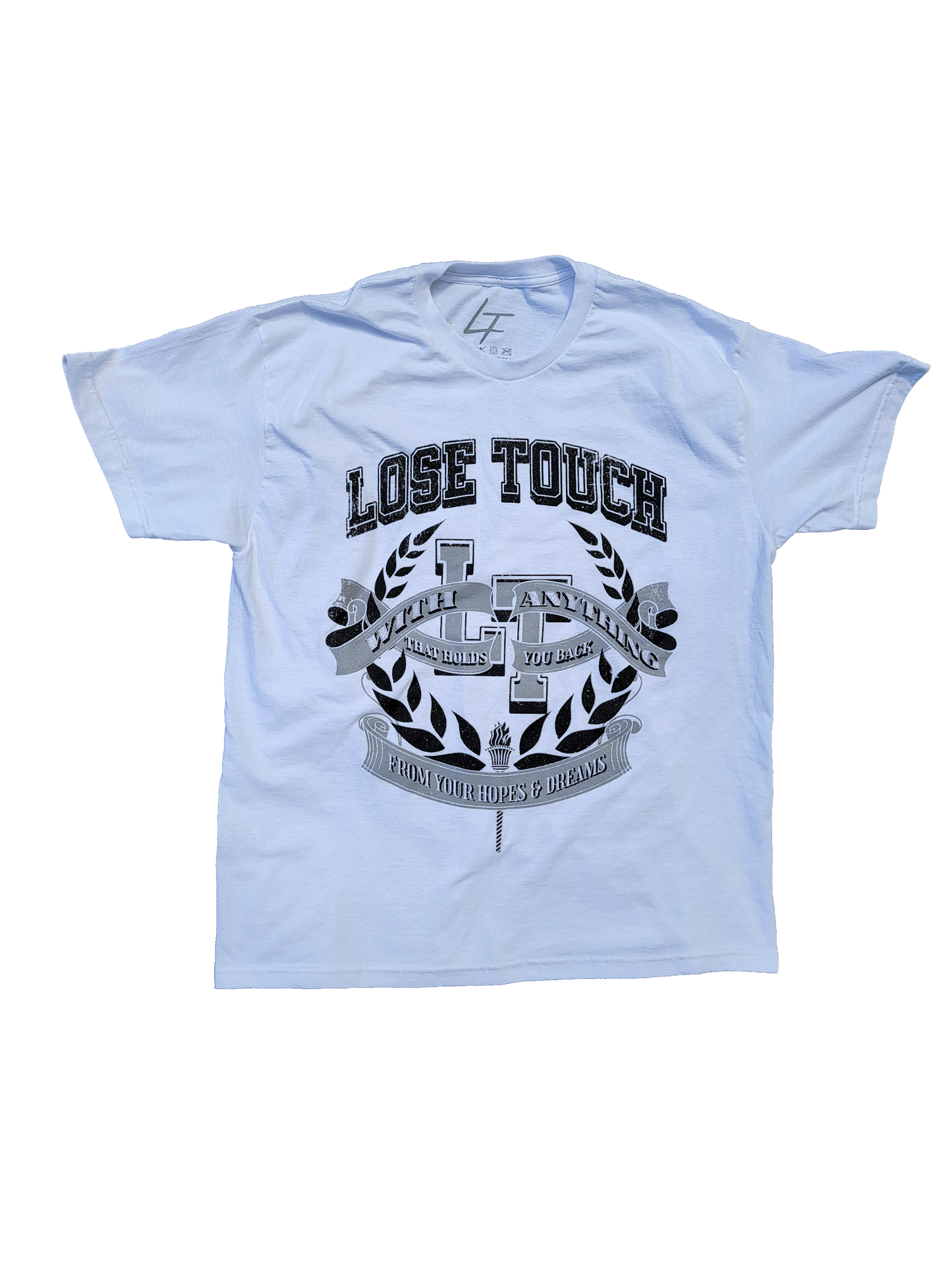 LT STMNT TEE WHITE